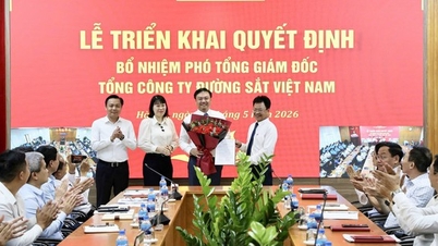 Ông Cầm Anh Tuấn giữ chức Phó Tổng Giám đốc Tổng công ty Đường sắt Việt Nam