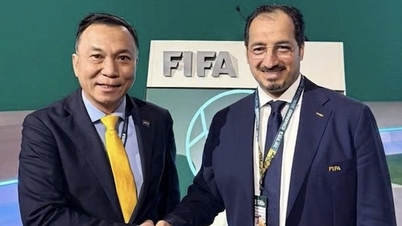 The President of the Saudi Arabian Football Federation sent a letter to the President of the Vietnam Football Federation, wishing the Vietnam U.17 team success.