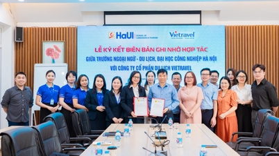 Vietravel ký kết MOU với Trường Đại học Ngoại ngữ - Du lịch, Đại học Công nghiệp Hà Nội