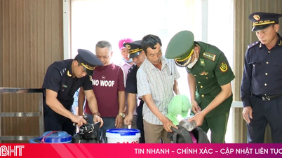 Xuất nhập cảnh qua Cửa khẩu quốc tế Cầu Treo tăng mạnh