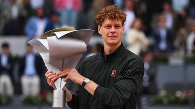 Jannik Sinner lập kỷ lục vô tiền khoáng hậu, trở thành người đầu tiên vô địch 5 giải Masters 1000 liên tiếp