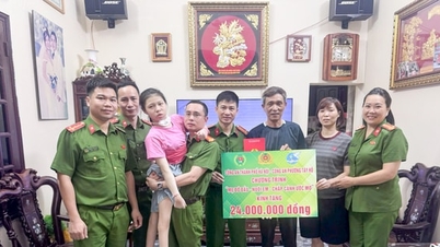 A hanoi rendőrség a bajtársiasságot terjesztette az „Álmok szárnyra kapása” mozgalommal.