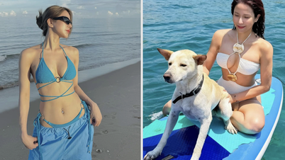 W wieku 38 lat Diep Lam Anh chwali się swoją figurą w bikini, wzbudzając zachwyt fanów, mimo że jest matką dwójki dzieci.