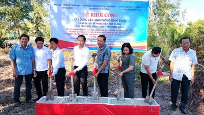 កំពុងសាងសង់ស្ពានជនបទបន្ថែមទៀតនៅក្នុងឃុំផុងហៀប។