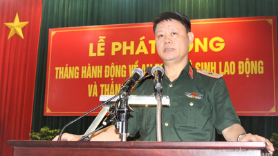 Quân khu 4 phát động Tháng hành động về an toàn vệ sinh lao động và Tháng công nhân