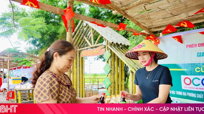 ស្វែងយល់ពីផ្សារជនបទនៅក្នុងសង្កាត់ត្រឹនភូ។