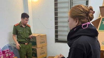 A female director has been prosecuted for selling counterfeit skin-whitening cream.