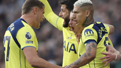Tottenham slår Aston Villa, og sjansene deres for å unngå nedrykk er store.