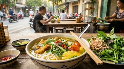 Café da manhã com macarrão de arroz: uma escolha familiar, com benefícios inesperados.
