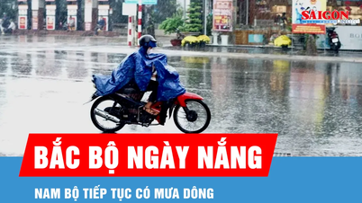 Vietnam Utara akan mengalami cuaca panas dan cerah, manakala Vietnam Selatan akan terus mengalami ribut petir.