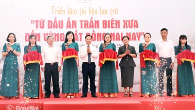 พิธีเปิดนิทรรศการ "จากมรดกแห่งเจิ่นเบียนในสมัยโบราณ สู่ดินแดนด่งนายในปัจจุบัน"