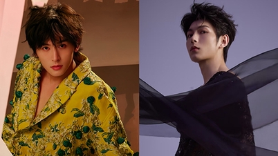 นักแสดงชายและคนดังที่หล่อเหลาที่สุดในโลกต่างสวมใส่เสื้อผ้าจากห้องเสื้อแฟชั่นของเวียดนาม