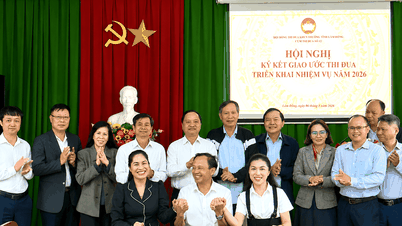Klastr č. 12 Vietnamské fronty vlasti v provincii Lam Dong podepsal dohodu o emulaci na rok 2026.