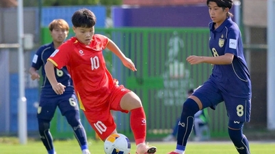 Vietnams U17-landslag for kvinner mot Myanmar i dag: En avgjørende kamp i det asiatiske mesterskapet.
