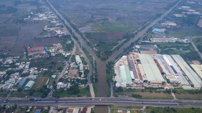 Visão geral da área urbana da Universidade Internacional, avaliada em mais de 2 bilhões de dólares, na cidade de Ho Chi Minh.