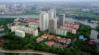 Banken selger et hus på 250 m² på Linh Đàm-halvøya, med en startpris på over 27 milliarder VND.