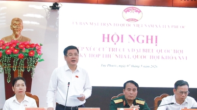 Nationalförsamlingens vice talman Nguyen Hong Dien träffade väljare i orter som tillhör valdistrikt nummer 1 i Gia Lai-provinsen.