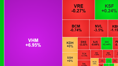 Pada 7 Mei, Indeks VN melepasi paras 1,900 mata.