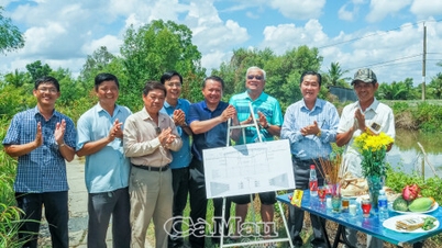 ស្ពានថ្មីនេះបើកផ្លូវសម្រាប់ការអភិវឌ្ឍសម្រាប់ប្រជាជននៅភូមិតឹនផុងអា។