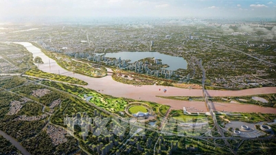 Einheitliche Entwicklungsausrichtung für die Red River Scenic Boulevard Achse.