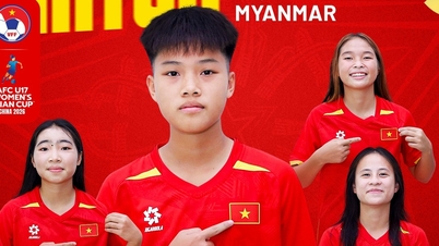 Timnas U-17 putri Vietnam meraih kemenangan dramatis 2-1 atas timnas U-17 Myanmar: Mengamankan tempat di perempat final, VFF menghadiahkan 500 juta VND.