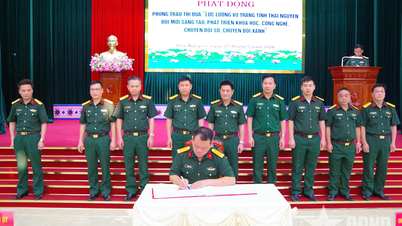 Ozbrojené síly provincie Thai Nguyen soupeří v rozvoji vědy a techniky a digitální transformace.