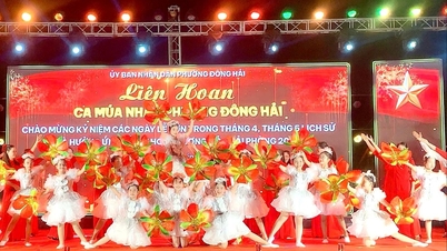 活気あふれる音楽とダンスの祭典が、ハイフォン解放を祝して開催された。
