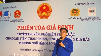 Ngũ Hành Sơn tổ chức phiên tòa giả định tuyên truyền phòng, chống ma túy