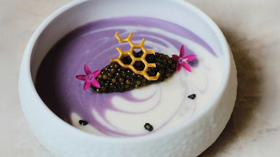 Wnętrze pierwszej w Ameryce wietnamskiej restauracji wyróżnionej gwiazdką Michelin.