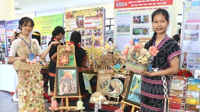En Da Nang participaron 110 proyectos en el concurso de productos didácticos de ciencia, tecnología, ingeniería y matemáticas (STEM) dirigido a estudiantes de secundaria.
