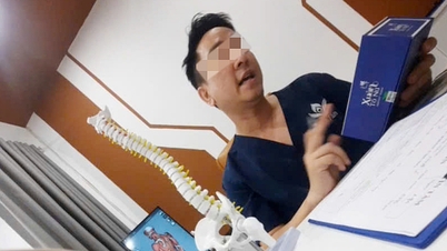 Att träffa "läkaren" som specialiserar sig på hotande stroke och föreslå "intensiv muskelavslappnings"-behandlingar som kostar tiotals miljoner dong.