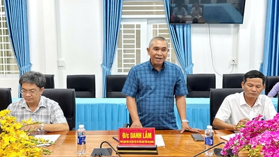 The Department of Ethnic and Religious Affairs of An Giang province works with O Lam commune.
