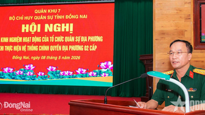 Bandar Dong Nai: Meningkatkan kualiti aktiviti organisasi ketenteraan tempatan.