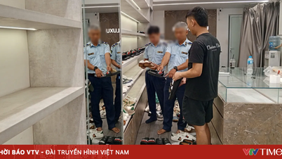De autoriteiten onderzoeken winkels in Hanoi die namaakkleding van Burberry en Gucci verkopen.
