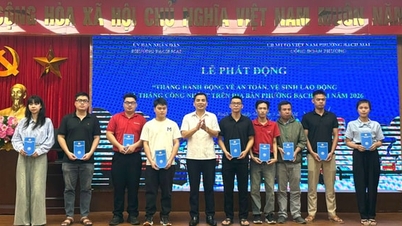 Tháng hành động về An toàn, vệ sinh lao động và Tháng công nhân 2026 ở phường Bạch Mai
