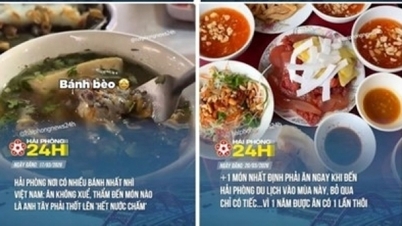 음식 투어부터 지역 관광 활성화 전략까지: 하이퐁 24시간 관광에서 배우는 교훈