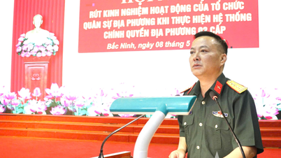 Comando Militar Provincial de Bac Ninh: As agências militares em todos os níveis estão se tornando estáveis ​​e eficazes.