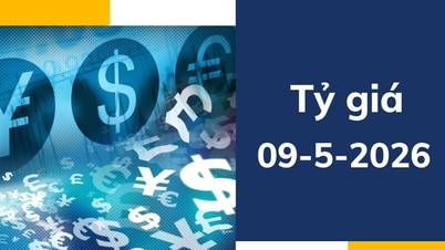 Exchange rates on May 9th: USD slightly decreases.