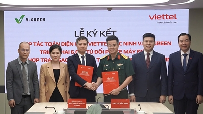 تتعاون شركتا Viettel Bac Ninh و V-Green لنشر 6000 خزانة تبديل بطاريات للدراجات النارية الكهربائية من نوع VinFast.