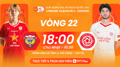Élő közvetítés linkje a Ha Tinh és a The Cong mérkőzéshez, május 10., 18:00 - V.League 22. forduló