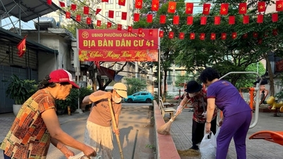 "Ngày cuối tuần xanh" của phụ nữ Thủ đô chào mừng Đại hội MTTQ Việt Nam