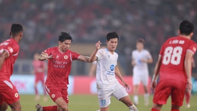 V.League 2025-2026 22e journée : CAHN gagne contre Nam Dinh, HAGL perd à la surprise générale contre PVF-CAND.