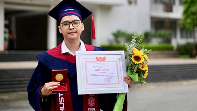The young man graduated with honors from the Polytechnic University with a series of AI and language processing projects.