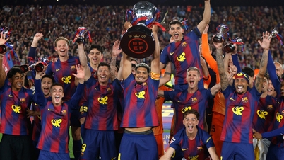 A Barcelona legyőzte a Real Madridot és megnyerte a La Ligát.
