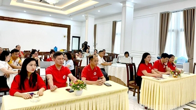 เสริมสร้างศักยภาพในการรับมือภัยพิบัติของเจ้าหน้าที่กาชาด