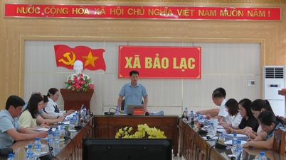 바오락(Bao Lac) 및 바오람(Bao Lam) 지역에서 2025년까지 시행될 사업들의 이행 상황을 검토하고 평가한다.