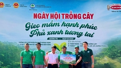 Acecook Việt Nam khởi động dự án trồng 10.500 cây xanh tại tỉnh Quảng Trị: “Gieo mầm hạnh phúc - Phủ xanh tương lai”