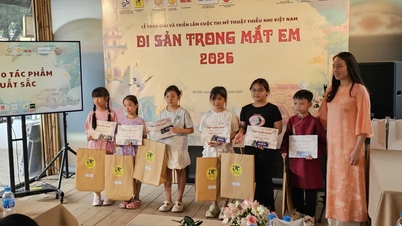 សិស្សានុសិស្សមកពីទីក្រុងហៃផុងឈ្នះរង្វាន់ធំក្នុងការប្រកួតប្រជែង "បេតិកភណ្ឌតាមរយៈភ្នែកខ្ញុំ ឆ្នាំ២០២៦"។