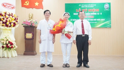โรงพยาบาลเด็กดงไนจัดงานเฉลิมฉลองวันพยาบาลสากลและมอบรางวัลสำหรับการแข่งขันต่างๆ