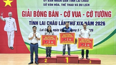 Closing Ceremony of the Lai Chau Table Tennis, Chess, and Xiangqi Tournament 2026